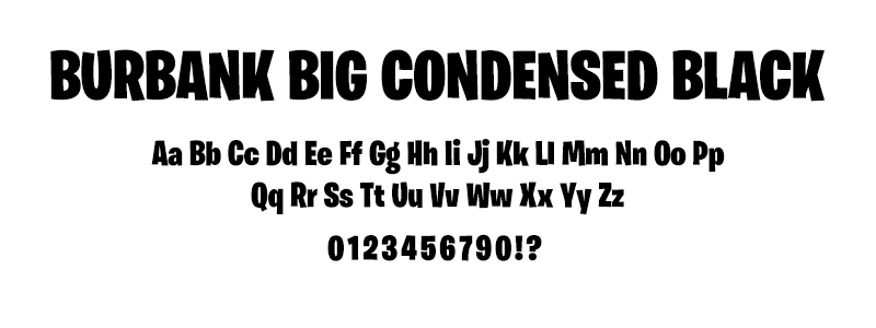pop: Burbank Big Condensed Black (Fortnite) font pop: Burbank Big Condensed Black (Fortnite) font