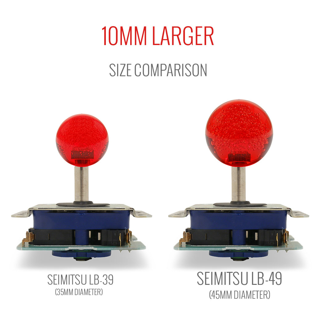 Seimitsu LB-39, LB-49 bubbletop size comparison