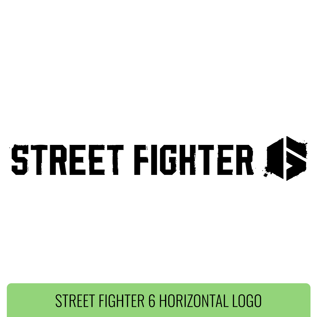Street Fighter 6 Horizontal Logo